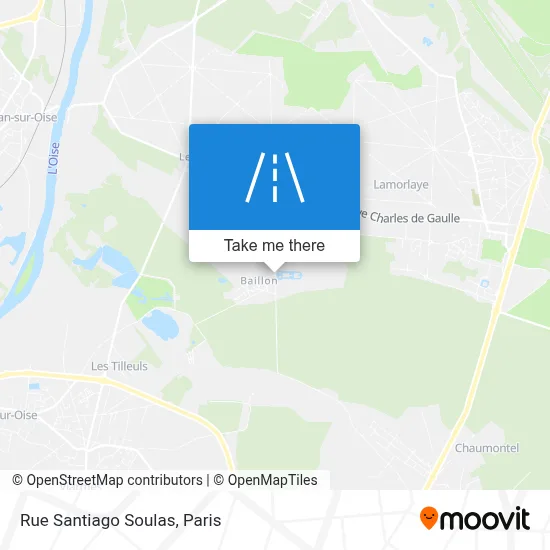 Rue Santiago Soulas map