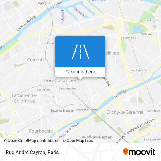 Rue André Cayron map