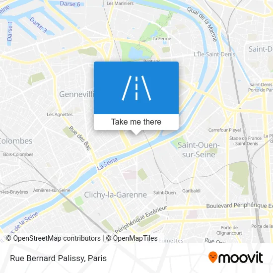 Rue Bernard Palissy map