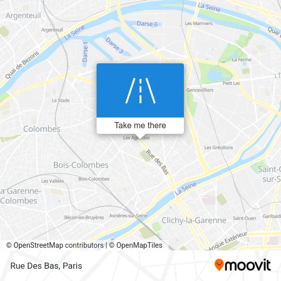 Rue Des Bas map