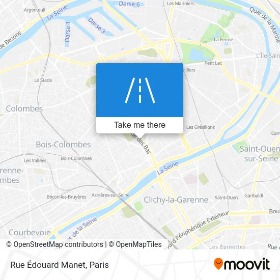 Rue Édouard Manet map