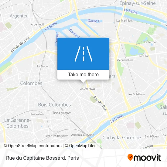 Rue du Capitaine Bossard map