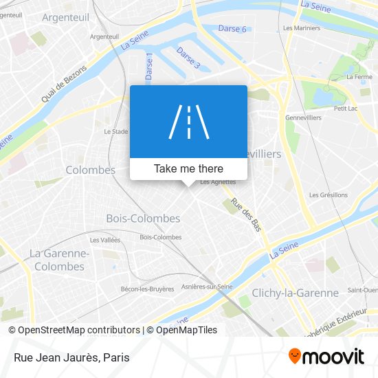 Mapa Rue Jean Jaurès