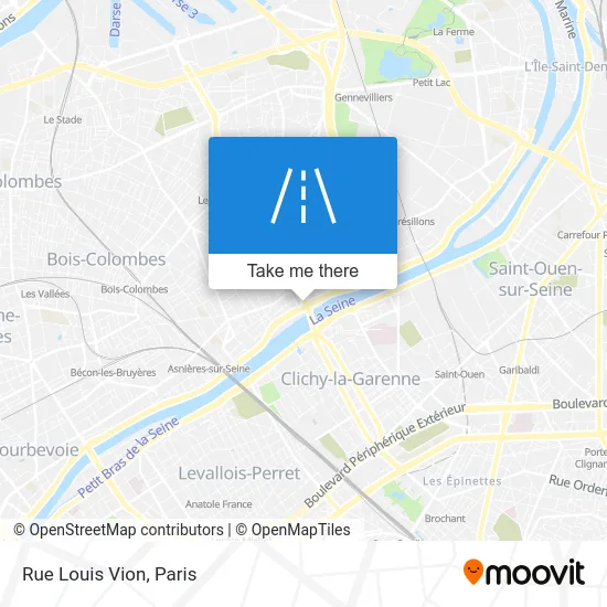 Rue Louis Vion map