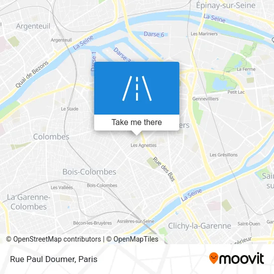 Rue Paul Doumer map