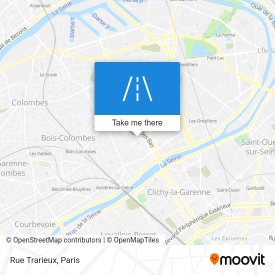 Rue Trarieux map