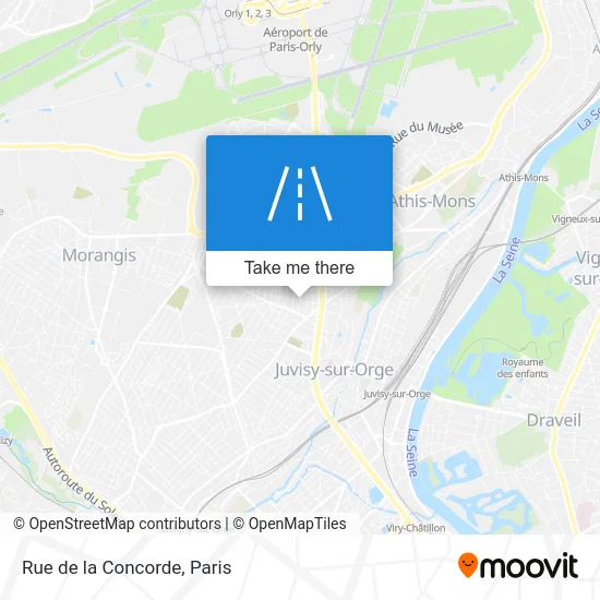 Rue de la Concorde map