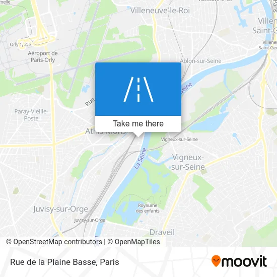 Rue de la Plaine Basse map