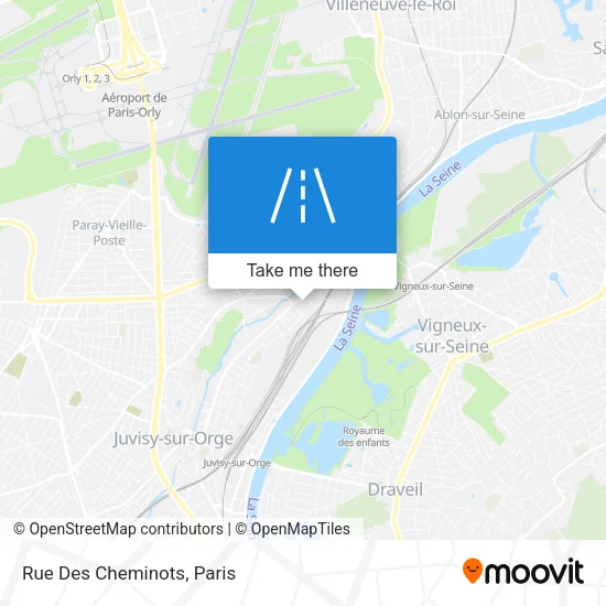 Rue Des Cheminots map