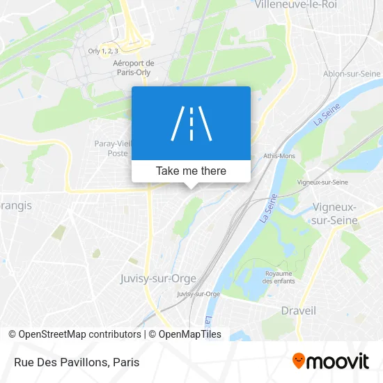 Rue Des Pavillons map