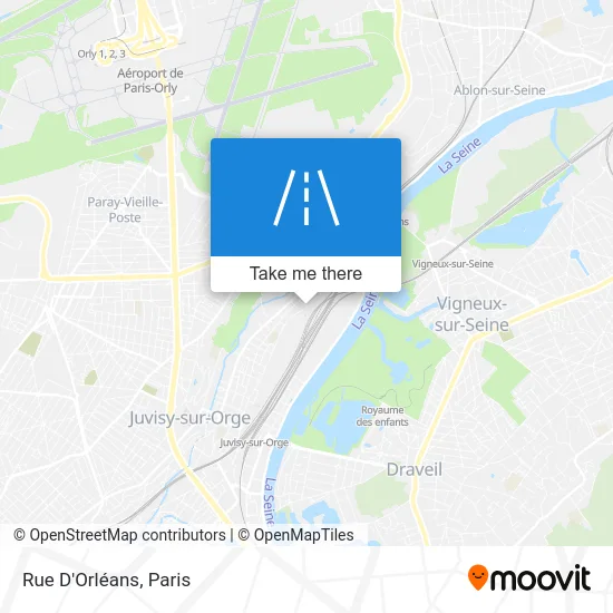 Rue D'Orléans map
