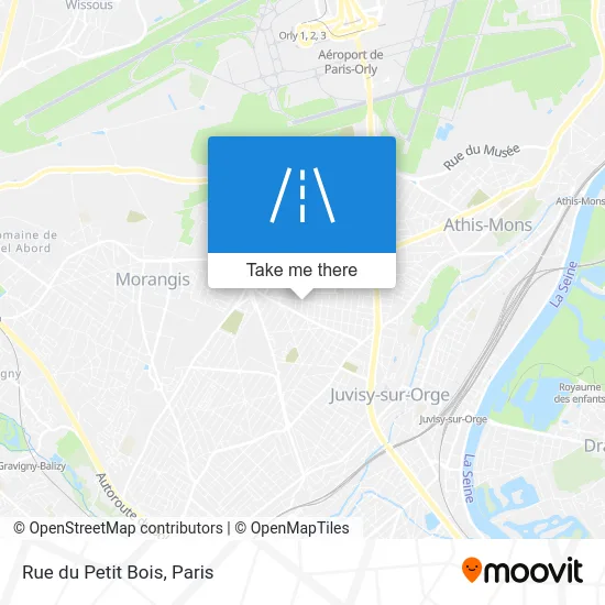 Rue du Petit Bois map