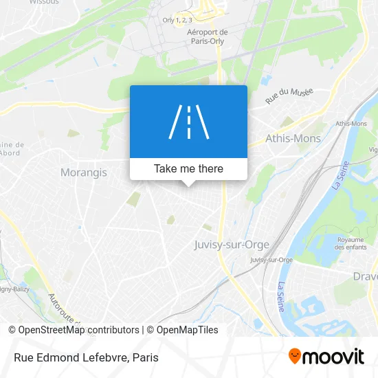 Rue Edmond Lefebvre map