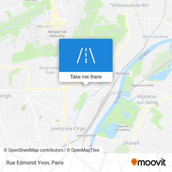 Rue Edmond Yvon map