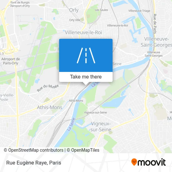 Rue Eugène Raye map