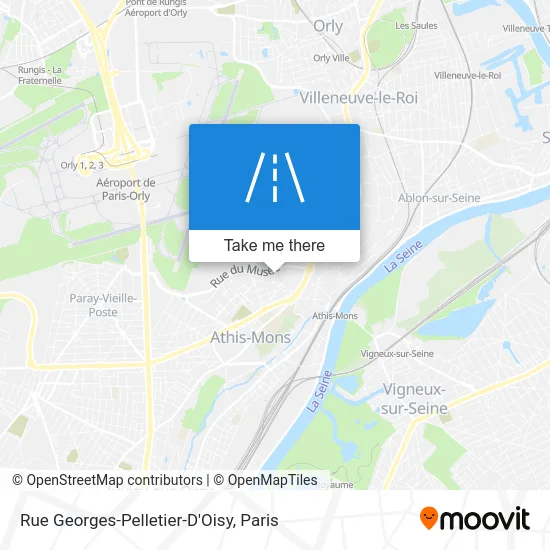 Rue Georges-Pelletier-D'Oisy map