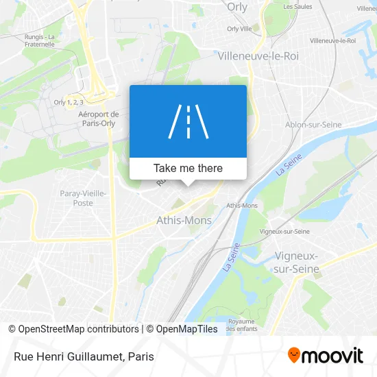 Rue Henri Guillaumet map