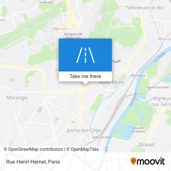 Rue Henri Hamel map
