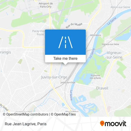 Rue Jean Lagrive map