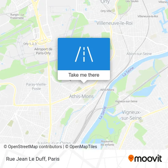 Rue Jean Le Duff map