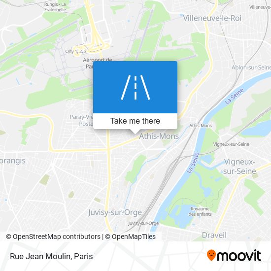 Mapa Rue Jean Moulin