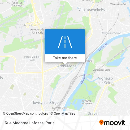 Rue Madame Lafosse map