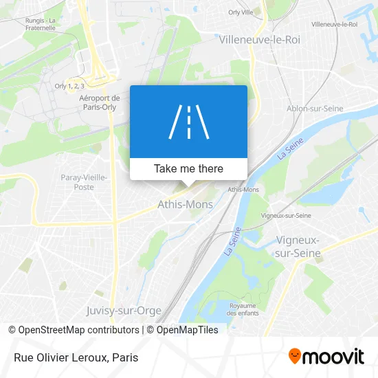 Rue Olivier Leroux map