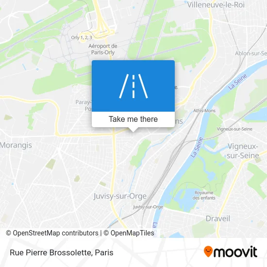 Rue Pierre Brossolette map