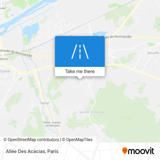 Allée Des Acacias map