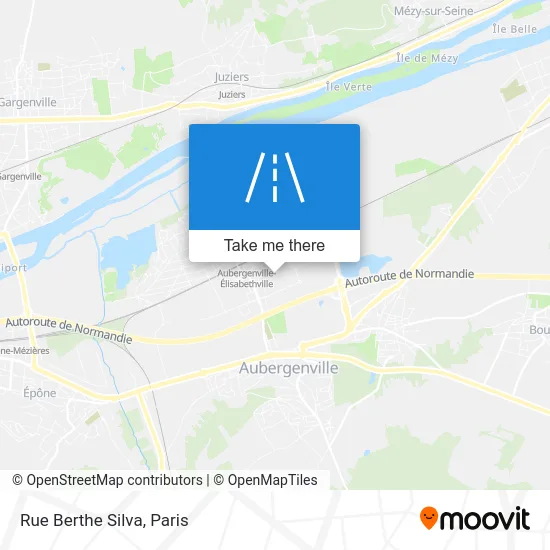 Rue Berthe Silva map