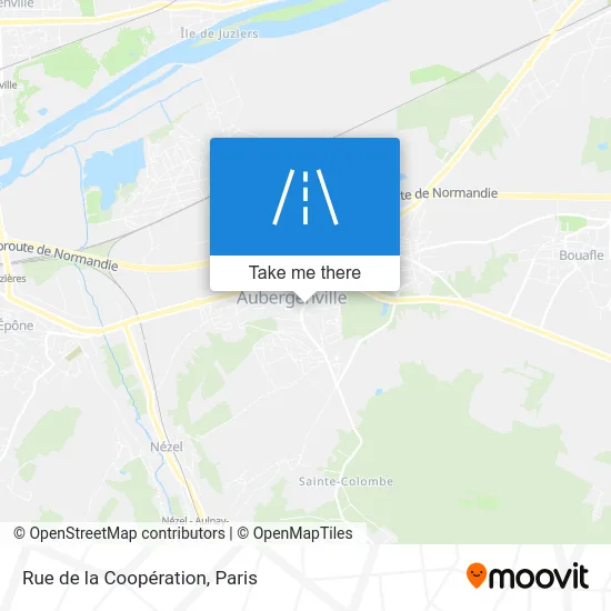 Rue de la Coopération map