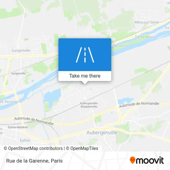 Rue de la Garenne map