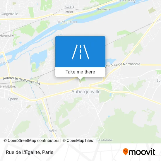 Rue de L'Égalité map