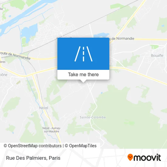 Rue Des Palmiers map