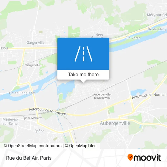 Rue du Bel Air map