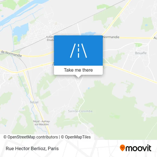 Rue Hector Berlioz map