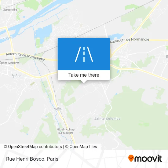 Rue Henri Bosco map
