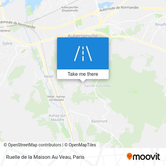 Ruelle de la Maison Au Veau map