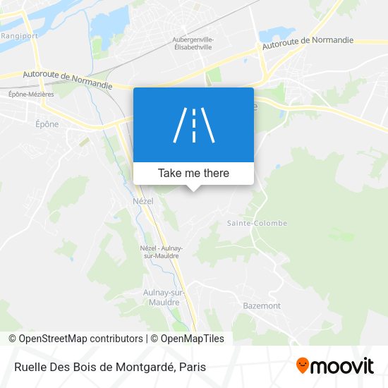 Ruelle Des Bois de Montgardé map