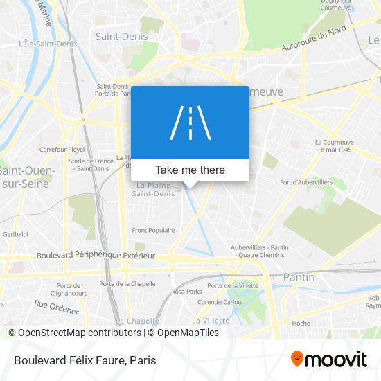 Boulevard Félix Faure map