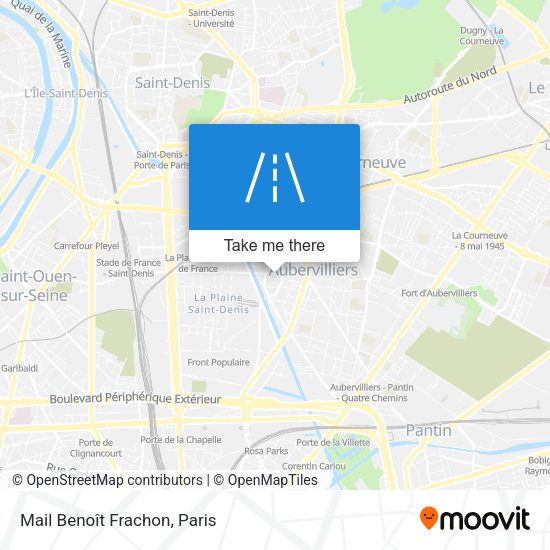 Mail Benoît Frachon map
