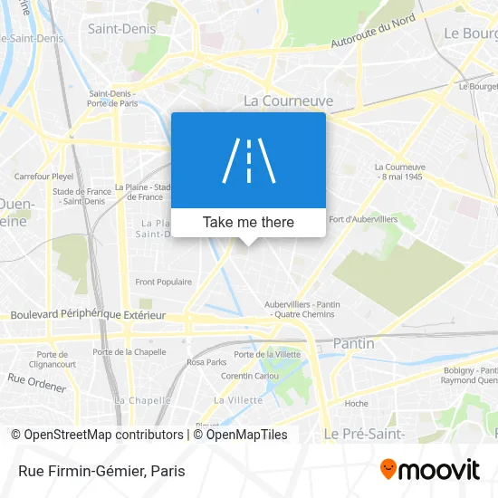 Rue Firmin-Gémier map