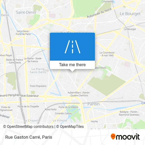 Rue Gaston Carré map