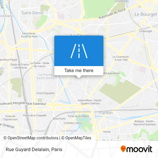 Rue Guyard Delalain map