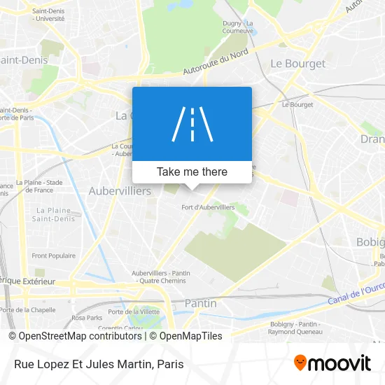 Rue Lopez Et Jules Martin map