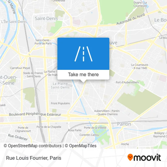 Rue Louis Fourrier map