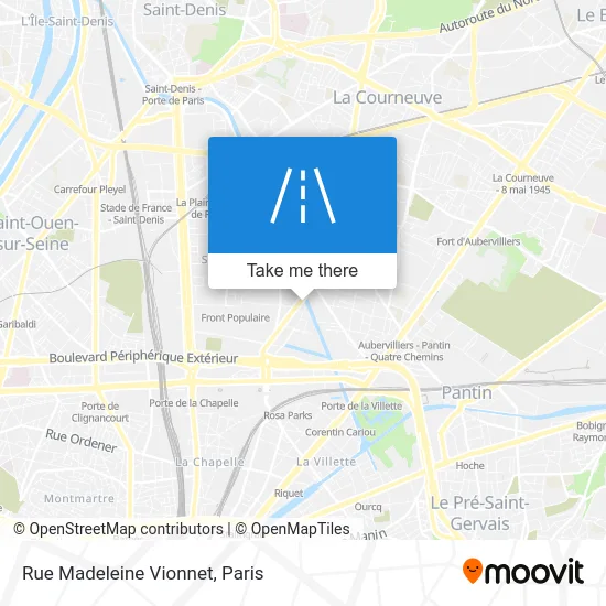 Rue Madeleine Vionnet map