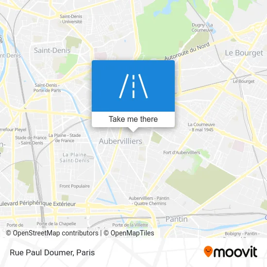 Rue Paul Doumer map