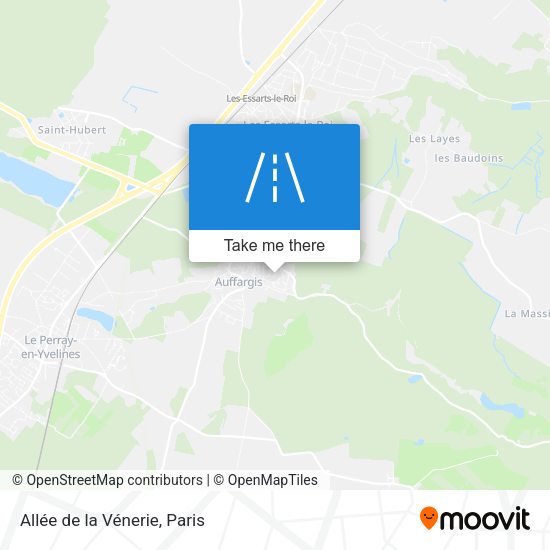 Allée de la Vénerie map
