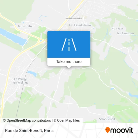 Rue de Saint-Benoît map